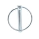 thumbnail image 3 of 10 clips de anillo de pasador de acero al carbono, clips de anillo anulares, pasador de bloqueo de conexión de abrazadera para bicicletas, camiones, barcos, remolques, tractores, 8 mm x 45 mm, 3 of 12
