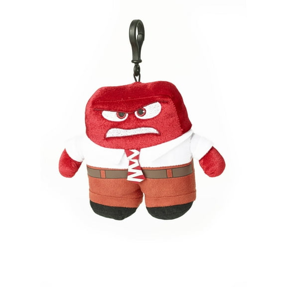 Inside Out Anger 8" Plush Zippered Clip