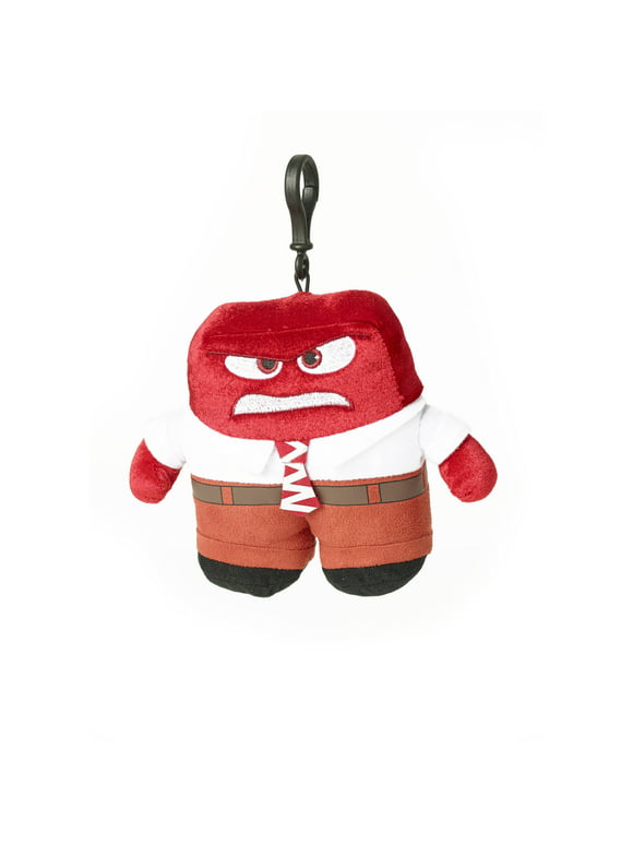 Inside Out Anger 8" Plush Zippered Clip