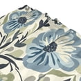 thumbnail image 3 of Yayeee Shower Curtain with Hooks 72"x72" Waterproof Fabric Bathroom Hanging Decor, Blue Floral Pattern, 3 of 5