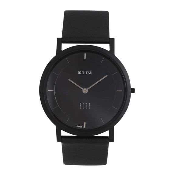 Titan Mens Analogue Watch - 1595NL04 (Black_Free Size)