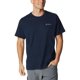 thumbnail image 1 of Columbia Thistletown Hills - Manga Corta para Hombre, Jaspeado Azul Marino Collegiate, X-Large, 1 of 7