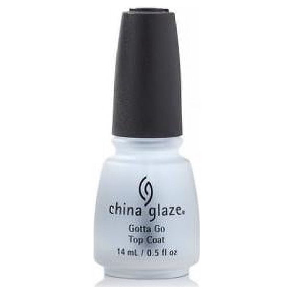 China Glaze Gotta Go! Top Coat - 14 ml/ 0.5 fl oz