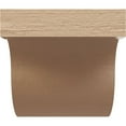 thumbnail image 2 of 7"W x 7"D x 7"H Wide Del Monte Rough Cedar Woodgrain TimberThane Corbel, Primed Tan, 2 of 6