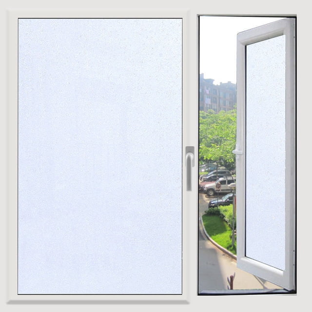 Película de privacidad para ventana JAMW Sencillez vidrio esmerilado opaco