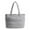 Gray, variant on Puffer Tote Bag for Women, Nurses - Multi-Pocket Lightweight Bag for Work - Quilted Handbag for Travel and Gym