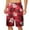 Rouge, variante sur Ketyyh-chn99 Shorts pour Hommes Plage Mode Maillots de Bain pour Hommes Shorts de Planche Maillots de Bain avec Poches à Fermeture Éclair Bleu Pâle,TG