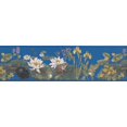 thumbnail image 2 of Yellow White Purple Flowers Turtle Frog Lizard Nature Wallpaper Border Retro Design, Roll 15' x 7'', 2 of 3