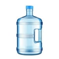 thumbnail image 1 of Contenedores de agua con tapa y asa, jarra de agua multifunción de gran capacidad, tanque de agua para acampar al aire libre, emergencia, barbacoa, 5L, 1 of 8