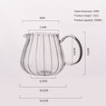 thumbnail image 2 of Glass Pitcher Elegant Shaped Crystal Glass Creamer Pitcher Glass Tea Pitcher Coffee Milk Creamer Pitcher Creative Milk Frothing Pitcher Milk Frother Cup Creamer Jug, 2 of 9