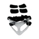 thumbnail image 2 of Protector de nariz para máscara de baloncesto con almohadillas, accesorios, equipo ligero Acolchado negro, 2 of 8