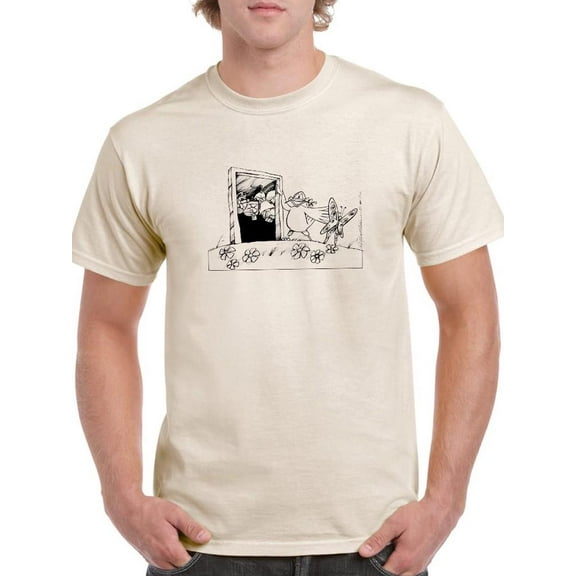 Doorway Into Peace T-Shirt Men -Wilfred Hildonen Designs, Male XX-Large