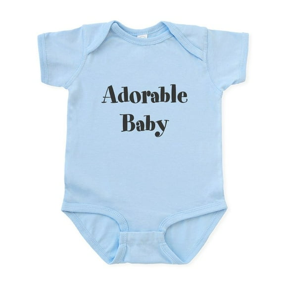 CafePress - Adorable Baby Body Suit - Baby Light Bodysuit, Size Newborn - 24 Months