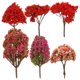 thumbnail image 1 of Luxshiny 1Pqt Planta Decorativa Simulada Roja Para Embellecer Espacios Interiores, 1 of 6