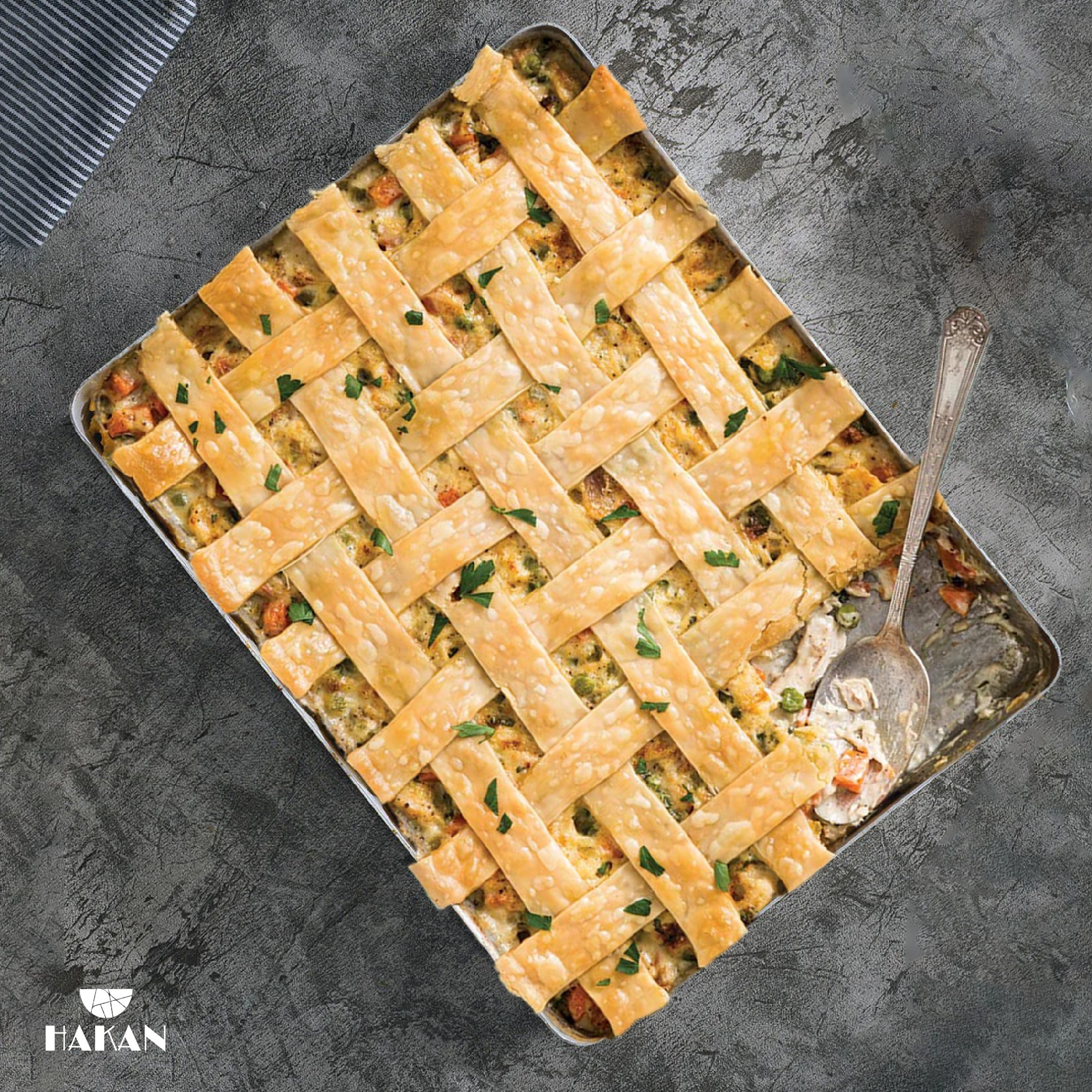 Hakan Aluminum Half Sheet Baking Pan, 14x18-inch, 2.2lbs Thick Rust Free Bakeware, Wrap Resistant