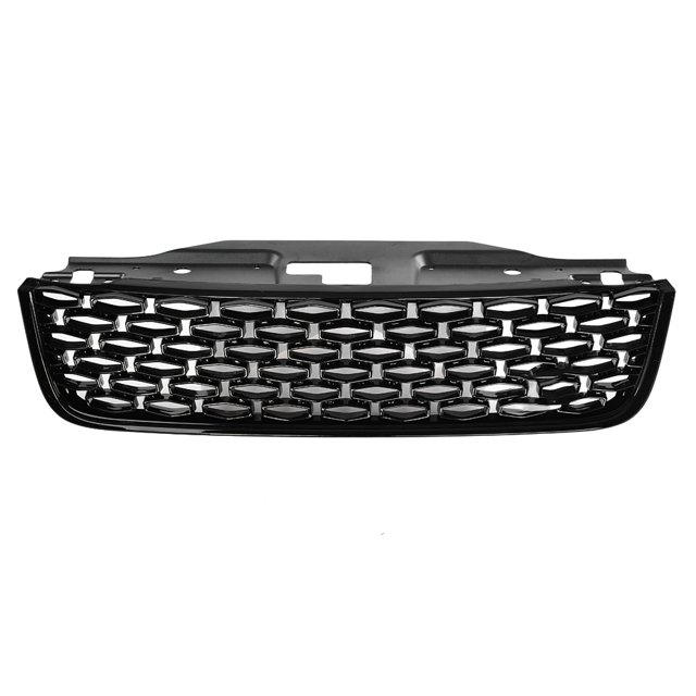 Rejilla de malla para parachoques delantero, color negro brillante, para Land Rover Discovery 5 2017-2018