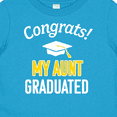 thumbnail image 4 of Inktastic Congrats My Aunt Graduated with Cap Boys or Girls Baby T-Shirt, 4 of 5
