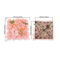 thumbnail image 6 of Kripyery Artificial Rose Flower Wall Panel Wedding Bridal Baby Shower Party DIY Square 3D Floral Wall Backdrop Decoration Photography Prop, 6 of 8
