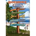 thumbnail image 4 of Bonaire, Dutch Caribbean, Destination Sign (1000 Piece Puzzle, Size 19x27, Challenging Jigsaw Puzzle for Adults and Family, Made in USA), 4 of 4
