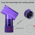 thumbnail image 2 of Seitruly Difusor de secador de pelo, secador de pelo, rodillo rizado, difusor de plástico, herramienta de peinado Cuidado del cabello violeta Seitruly CE000347-03B, 2 of 6