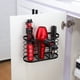 thumbnail image 5 of Soporte para secador de pelo YIGII, soporte de pared, adhesivo, negro, inoxidable, 5 of 6