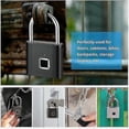 thumbnail image 3 of Home Finrprint Safe Pad Door Keyless Usb Recharable Zinc Alloy, 3 of 5