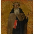 thumbnail image 3 of Cenni di Francesco di Ser Cenni 12x13 Black Modern Framed Museum Art Print Titled - A Male Saint, Possibly Saint&nbsp;Anthony Abbot, 3 of 5