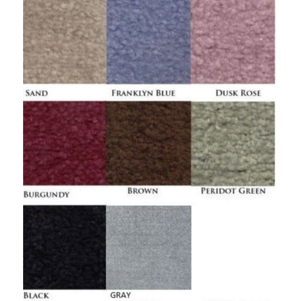 REFLECTIONS WALL TO WALL BATHROOM CARPET, CUT TO FIT, 5' X 6' GRAY