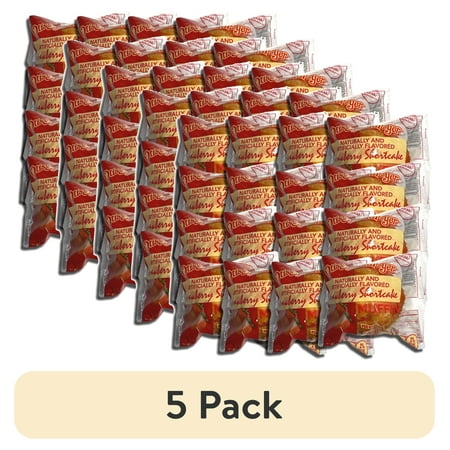 (5 pack) Individually Wrapped Strawberry Shortcake Muffins Baked by Otis Spunkmeyer 2.25 Ounce | Value Pack of 12