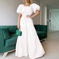 thumbnail image 1 of Vintage Puff Sleeve Women Party Maxi Dress Elegant Striped Office Lady Long Dresses Fashion Turn-down Collar Button Shirt DressXXL Gao Jinjia LED, 1 of 2