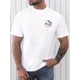 thumbnail image 1 of Camiseta deportiva de manga corta de verano con cuello redondo y estampado de béisbol para hombre, cómoda y versátil para adultos, hombres, mujeres, adolescentes y jóvenes., 1 of 6