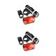 thumbnail image 4 of Juego de luces delanteras y traseras Soidarity para bicicleta Negro+Rojo, 4 of 6
