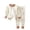 Coffee, variant on QSXADF Unisex Boys and Girls Fall Winter Sweatshirt Set Graphic Long Sleeve Loose Top Pant 2 Piece Set For Home Wear Children Clothing Set