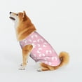 thumbnail image 4 of LNWH Baby Footprints Footsteps Pattern Dog Clothes, Breathable Warm Cotton Pet Clothes 5X-Large, 4 of 8