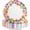 Colorful, variant on DTFMZOV Paper Plates Disposable 10 inch, 30 Pack Heavy Duty Round Heart Plates for Party, Daily Use, Holiday, Picnic, Valentine's Day, Soak Proof, Microwaveable