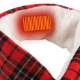 thumbnail image 5 of Idoravan Heated Scarf for Men Women Rechargeable ,Smart Mobile Power USB Charging Neck and Shoulder Winter Cold Protection and Warm Heating Men and Women Scarf Red, 5 of 5