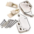 thumbnail image 3 of Cabinet Door Spring Latch,Biluer 12PCS Spring Catches Mini Latch Spring Latch with Screws for Cabinet Can Be Used for Cabinets Drawers Particleboard, 3 of 5