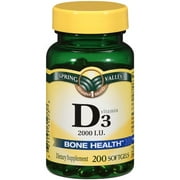 Spring Valley Vitamin D 2000iu Softgel