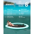 thumbnail image 2 of Anillo Flotante Redondo Inflable Hamaca Acuática HIKULA, 2 of 7