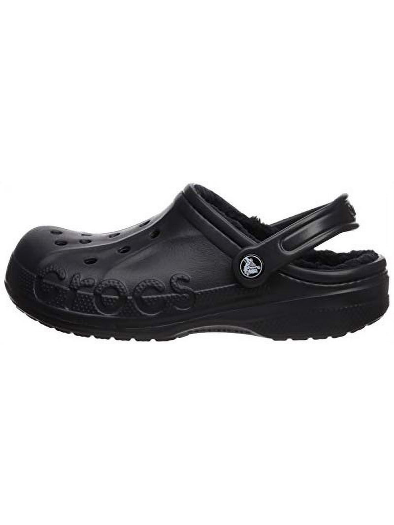Crocs Adult Mens Baya Lined Clogs Black Size 12 Comfort Shoes Slip On Sandals Crocs Adult Baya Clogs, Black, W12/M10 : Target main image 3