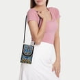 thumbnail image 4 of Cell Phone Bag, Retro Embroidery Crossbody Purse, Small Vintage Canvas Handbag Shoulder Bag for Women, Fits for iPhone Xr Xs Max Samsung, 4 of 8