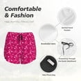 thumbnail image 4 of Daiia Breast Cancer Awareness6 Pattern Women's 2 in 1 Running Shorts - Lightweight Athletic Workout Gym Yoga Shorts Liner with Phone Pockets-XX-Large, 4 of 7