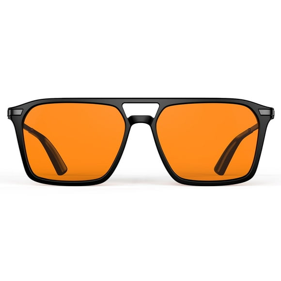 Gafas Goiteia que bloquean la luz azul, 100% naranja, color ámbar