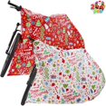 thumbnail image 1 of Bolsa de regalo Joyin Christmas Jumbo 180 x 150 cm con etiquetas, muy resistente, 1 of 8