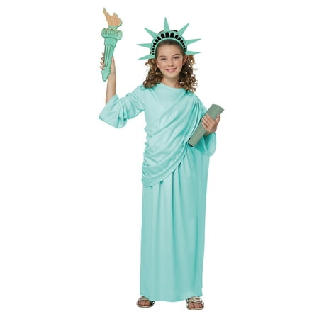 Girls Statue of Liberty Halloween Costume