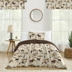 Sweet Jojo Designs Construction Truck Red Blue and Grey Full/Queen Bed ...