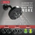 thumbnail image 4 of Delta T14458-Lhd Trinsic Monitor 14 Series Tub And Shower Trim Package - Black, 4 of 9