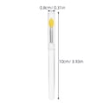 thumbnail image 2 of SOPOTUTU 12pcs Silicone Makeup Brush Mint Care for Daily Use Friends, 2 of 8