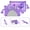 Lightpurple, variant on TECH CIRCLE 3D Cartoon Crab Shockproof Case for Most 8 inch Tablet, Built-in Kickstand, Protective, Lightweight, Drop Proof, Scratch Resistant, Durable TPU Cute Cover for Kid, Rose