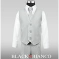 thumbnail image 2 of Black N Bianco Boys Solid Suit and Tie Formal Outift, 2 of 4